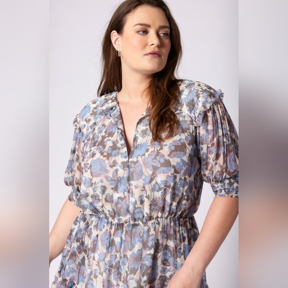 277. NWT - Joie - "Laura" Mini Silk Dress - Picture 2 of 13